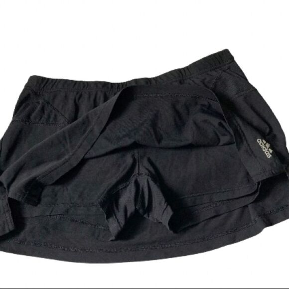 ADIDAS SUPERNOVA Black Tennis Workout Skirt Skort Womens Medium - Picture 8 of 15